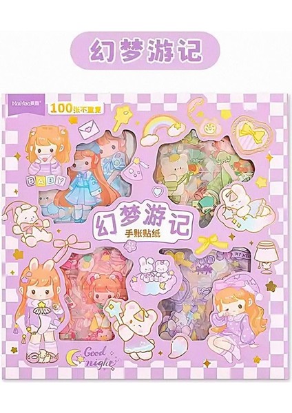 Good Night Temalı 100 Yaprak 4 Bölmeli Seti • Bullet Journal