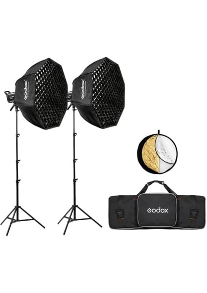 SL60 Iı Bi 60W Bi-Color Video Işığı 2'li Kit