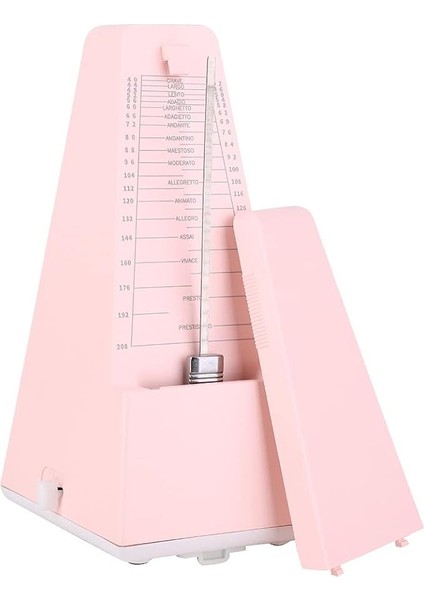 Metal Mekanik Keman Piyano Guitar Musical Enstrüman Accessoriesspink Metronomemekanik Metronomeviolin Metrso ve Boyut (Pınk)