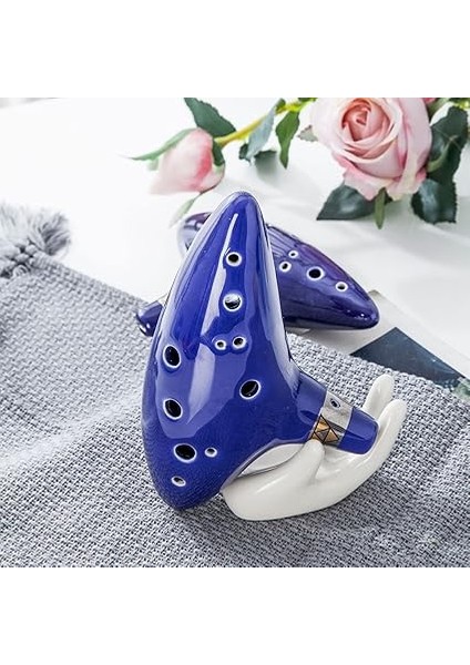 Zelda Okarina, 12 Delikli Efsane Zelda Ocarina Of Time Legend Von Zeit, Zelda Alto C Triforce Link-Cosplay Seramik Replika fırsatları