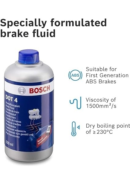 Dot-4 Hidrolik Fren Yağı Plastik Kutu 500 MLX12 fırsatları