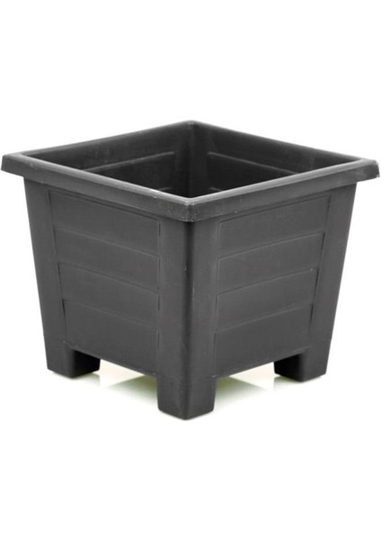 SY-5846 Dekoratif Plastik Kare Ayaklı Saksı 7 Litre No 3