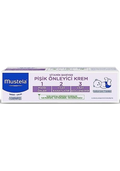 Mustela Pişik Kremi 100 Mililitre