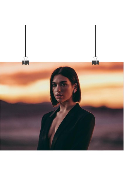 Dua Lipa Poster6 - Retro Duvar Dekoru