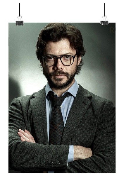 El Profesör Poster2 - Retro Duvar Dekoru
