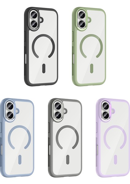 Iphone 17 Uyumlu Kılıf Magsafe Şarj Destekli Metal Kamera Çerçeveli Premium Kapak fırsatları