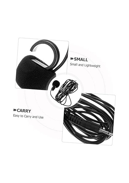 Keman Alma Mikrofonu Mini Mikrofon Hafif Mikrofon Parmak Ucu Flüt Mikrofonu Klarnet Mikrofonu Saksafon Mikrofonu Sahne Için Parmak Mikrofonu Flüt Pikap Mikrofonu Abs Plastik Black modelleri