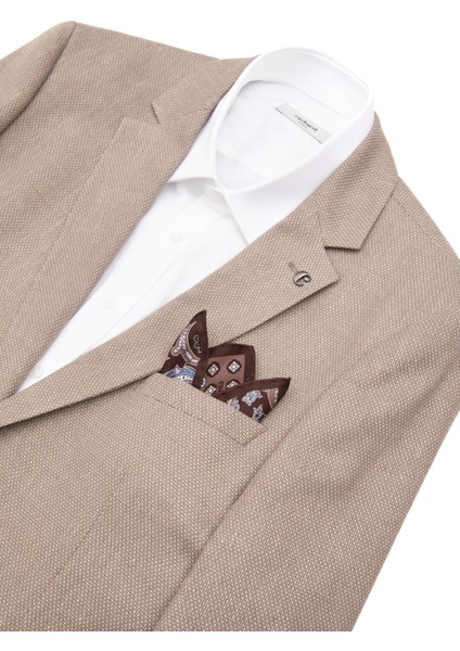 Erkek Kahverengi %100 Ipek Mendil 50317256-400