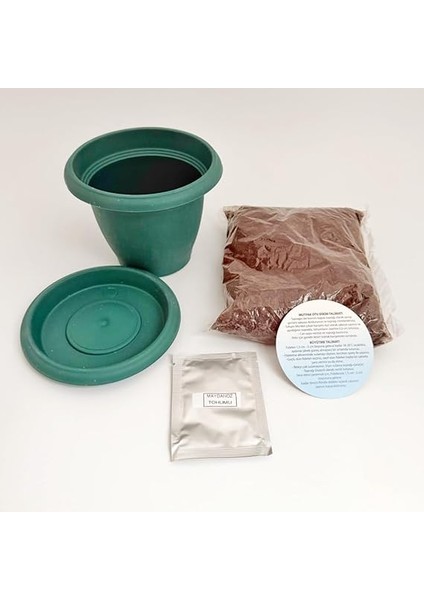 Bahçeci - Kendim Diktim Mini Saksıda Fidelik Dikim Seti - Maydanoz modelleri