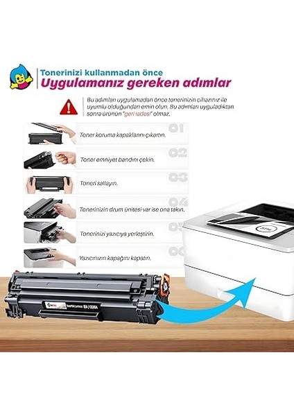 Uyumlu Tonermax Laserjet P1100 Muadil Toner / CE285A Muadil Toneri modelleri