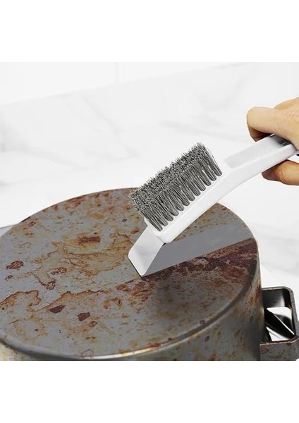 Home 3'ü 1 Arada Detaylı Temizlik Fırçası, Yağ Kazıma ve Detaylı Fırçalama Için Çok Fonksiyonlu Fırça, Mutfak, Banyo ve Otomobil Temizliği Için Uygun fırsatları