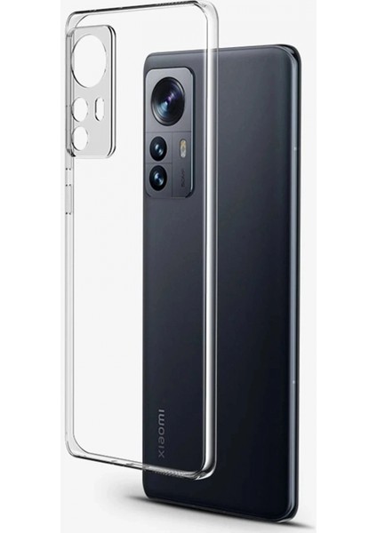 Xiaomi Mi 12 Lite Kılıf Lüx Şeffaf Silikon