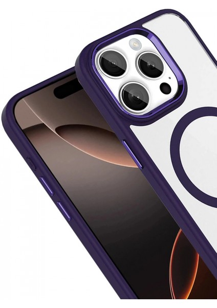 Apple iPhone 15 Pro Max Terea Magsafe Kapak - Derin Mor fiyatları