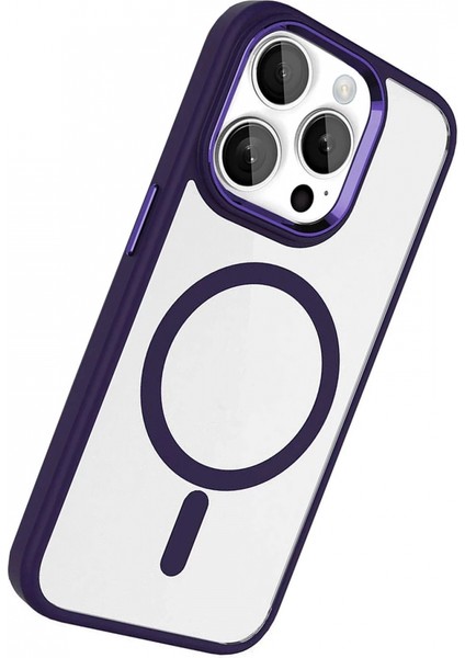 Apple iPhone 15 Pro Max Terea Magsafe Kapak - Derin Mor fırsatları