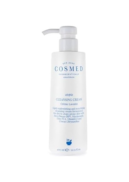 Cosmed Yüz ve Vücut Temizleyici Süt Krem - Creme Lavante - Kuru ve Atopik Eğilimli Ciltler