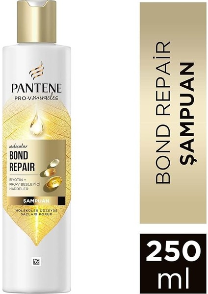 Pro-V Miracles Molecular Bond Repair Şampuan Yıpranmış Saçlar Için 250 ml fiyatları