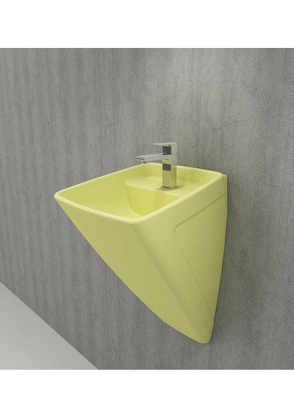 Bocchi Firenze Asma Monoblok Lavabo Mat Sarı 1082-026-0126