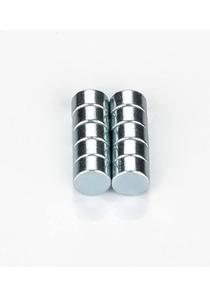 Adet 5x3 mm Yuvarlak Güçlü Neodyum Mıknatıs (Çap 5 mm Kalınlık 3 Mm) modelleri