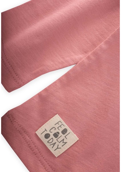 Etiket Detaylı Mevsimlik T-Shırt 2-10 Yaş K Pembe modelleri