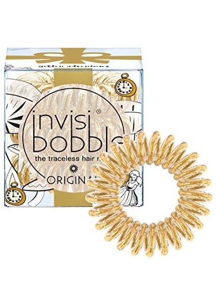 Invisibobble Original Golden Adventure 3’lü Saç Tokası