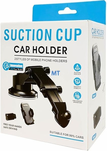 Araç Tutucu Cam ve Konsola Sabitlenebilir Tabanı 360 Derece Tam Tur Dönebilir Uzar Kısalır Size Hareket Özgürlüğü Sağlar Araç Içi Telefon Tutucusu A71 modelleri