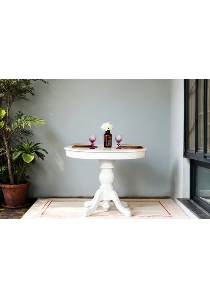 Baba Ayak Açılabilir Ahşap Masa 100X130