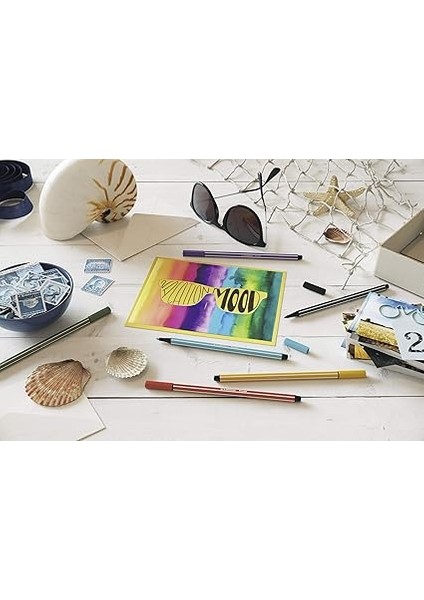 Pen 68 - Keçe Uçlu Boya Kalemi - Vişne Çürüğü fırsatları