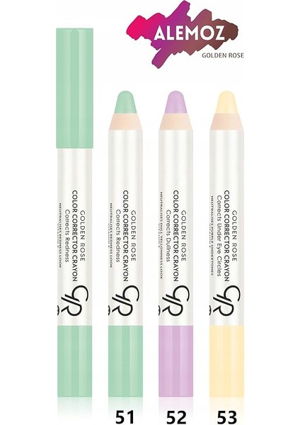 Rose Color Corrector Crayon No: 51 (Green) fiyatları
