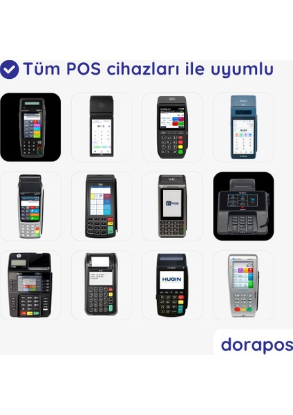 56X14 Yazar Kasa Pos Termal Rulo 1 Paket (10 Adet) fiyatları