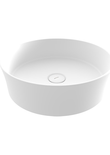 Bocchi Sottile Slim Çanak Lavabo 38 cm Mat Beyaz 1478-002-0125