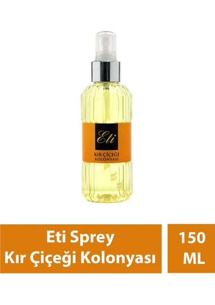 Asfstore Eti Sprey Kır Çiçeği Kolonyası 150 ml