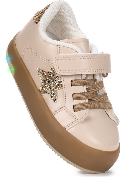 Rena Günlük Cırtlı Işıklı Kız Bebek Spor Ayakkabı