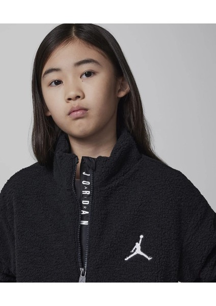 Nıke Jordan Jumpman Sherpa Jkt Kız Çocuk Ceket fırsatları