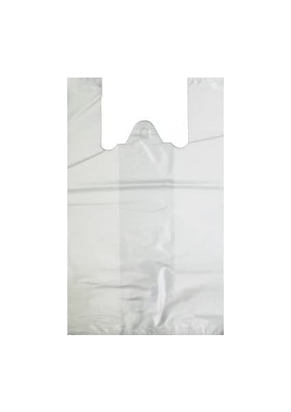 Benim Marifetlerim - Battal Boy Beyaz Hışır Market Poşet 1 kg