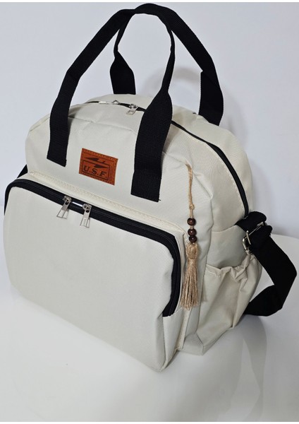 Bebek Bakım Çantası Lüx Anne Bebek Bakım Sırt, El ve Omuz Çantası