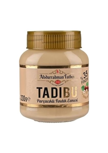 Abdurrahman Tatlıcı Tadıbu Parçacıklı Fındık Ezmesi 330G