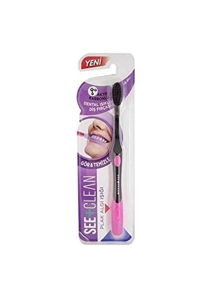 See+ Clean Dental Işıklı Diş Fırçası Pembe fiyatları