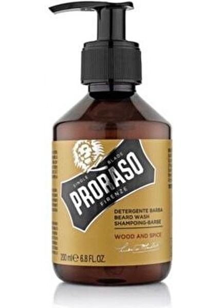 Sakal Şampuanı Wood & Spice 200 ml Hassas Temizleyici Formül ile Yumuşatma fırsatları