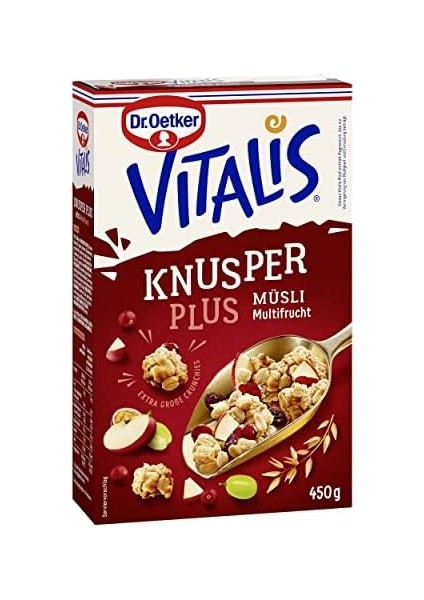 Dr. Oetker Vitalis Multi Meyveli Çıtır Müsli 450 gr modelleri