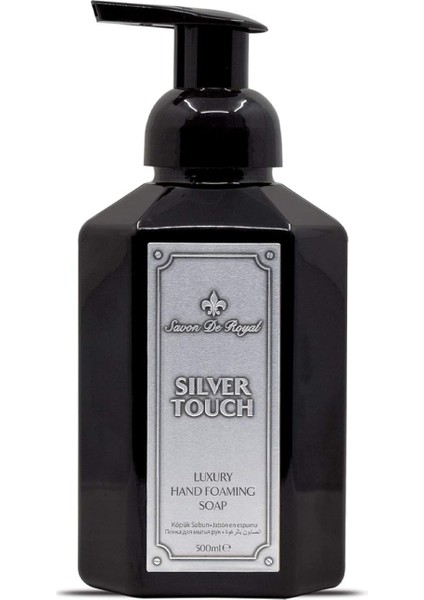 De Royal Luxury Vegan Köpük Sabun Silver Touch (500 Ml)
