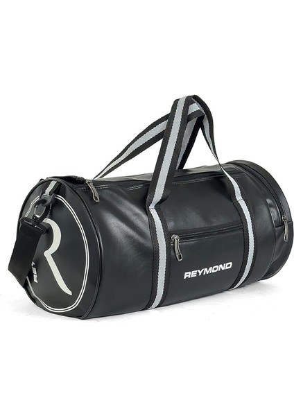 Spor Çantası Seyahat | Suni Deri Gym Bag | Silindir Tasarım Unisex | Fitness Spor Salonu Çanta | El ve Omuz Askılı