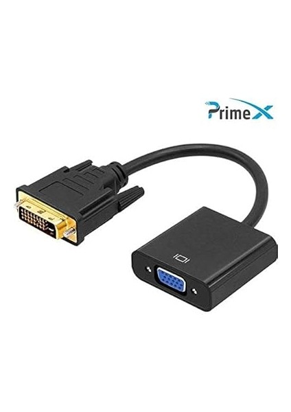 Plus PX-1300 DVI To VGA Aktif Dönüştürücü Kablo (Dvı-D Erkek VGA Dişi) fiyatları