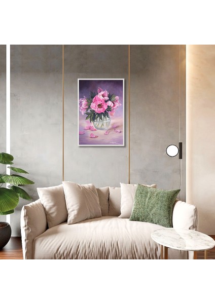 Şakayıklar - Akrilik Boya Tablo fiyatları