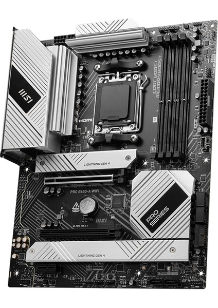 Msı Pro B650-A Wıfı Am5 Ddr5 7600MHZ(OC) HDMI Dp 3x M.2 USB 20 Gbps 2.5g Lan Wı-Fı 6e Atx fırsatları
