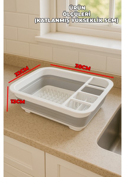 Katlanabilir Bulaşıklık Tabaklık - Bardak Çatal Kaşık - Delikli Su Tutmaz - Kamp Bulaşıklığı fiyatları