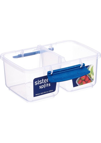 Medium Split Gıda Saklama Kabı 835 ml – Iki Bölmeli – Bpa &free fiyatları