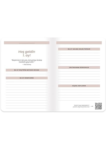 Color 17X24 Haftalık Ayça Karaman Tarihsiz Gelişim Ajandası fiyatları