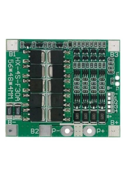 4s 30A 14.8V Lityum 18650 Bms Batarya Pil Şarj Koruma Devresi modelleri