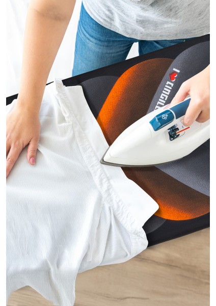 CB-106 I Love You Premium Çift Kat Keçe + Süngerli Isıya Dayanıklı Ütü Masası Kılıfı fırsatları