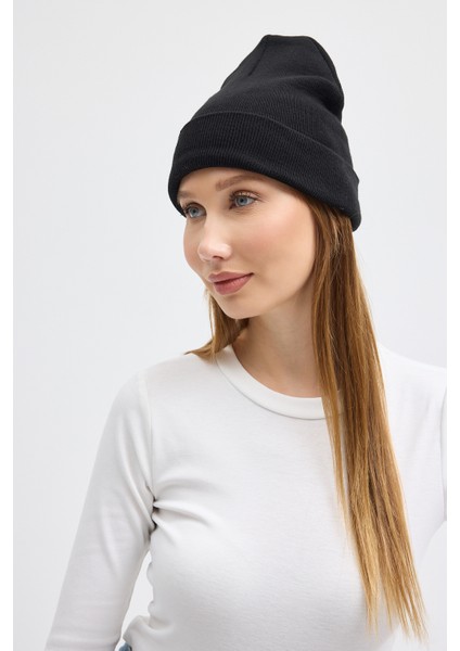 %,100 Ipek Astarlı Bere + 2 adet saf ipek toka